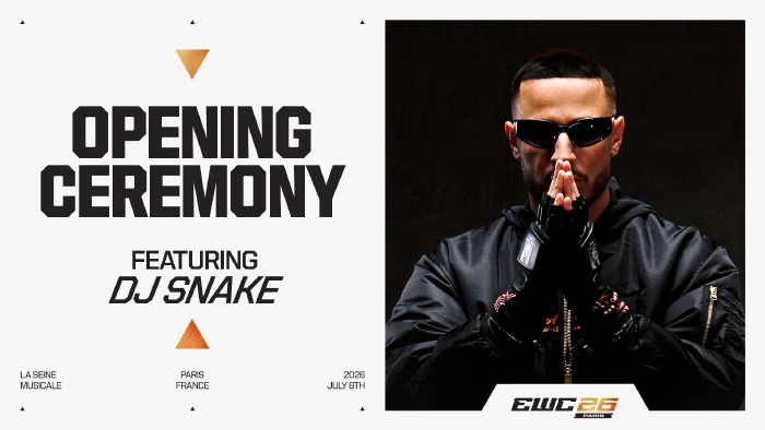 Aya Nakamura, DJ Snake và Theodora sẽ mở màn Esports World Cup 2026 tại Paris