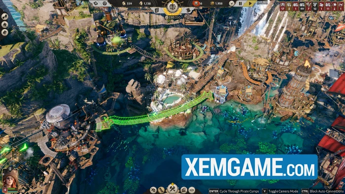 Corsair Cove cho phép người chơi tạo nên "thiên đường cướp biển" của riêng mình