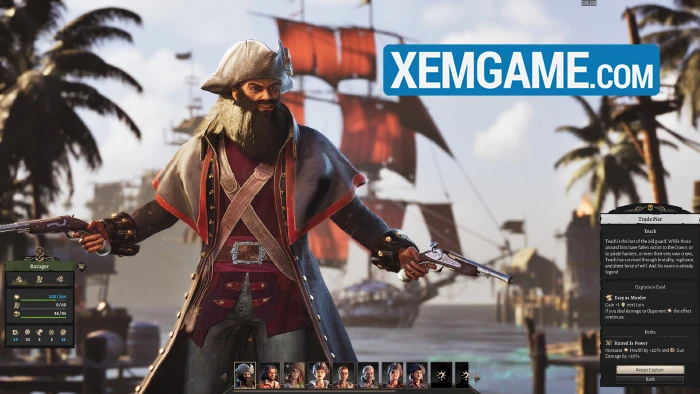 Corsair Cove cho phép người chơi tạo nên "thiên đường cướp biển" của riêng mình
