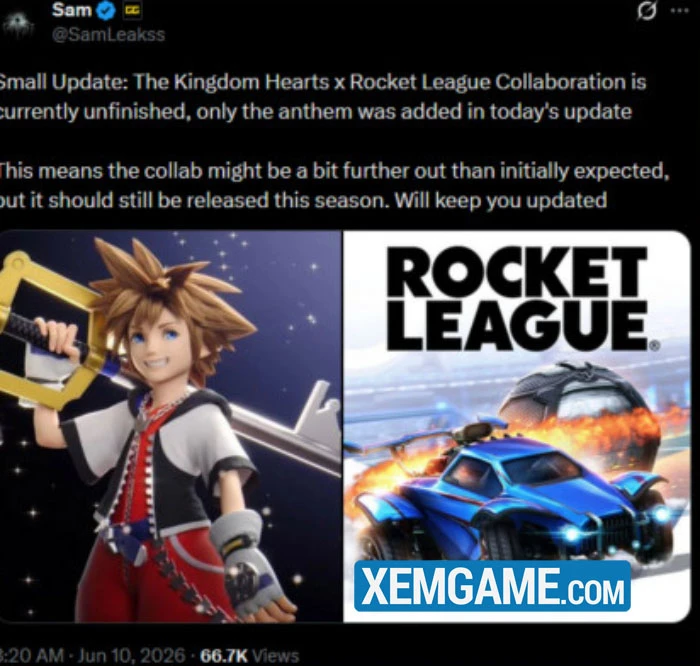 Fortnite chuẩn bị khởi động lại sự hợp tác với Kingdom Hearts bị trì hoãn