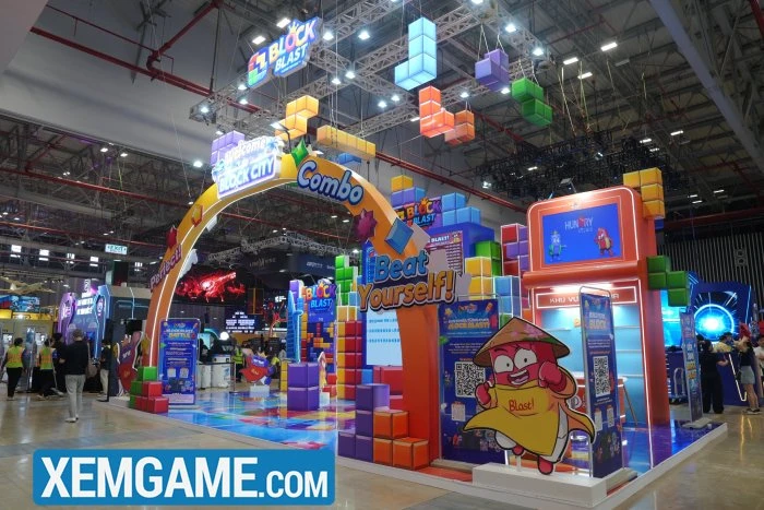Funtap mang đến booth Block Blast đầy sáng tạo trong GameVerse 2026 Funtap mang đến booth Block Blast đầy sáng tạo trong GameVerse 2026