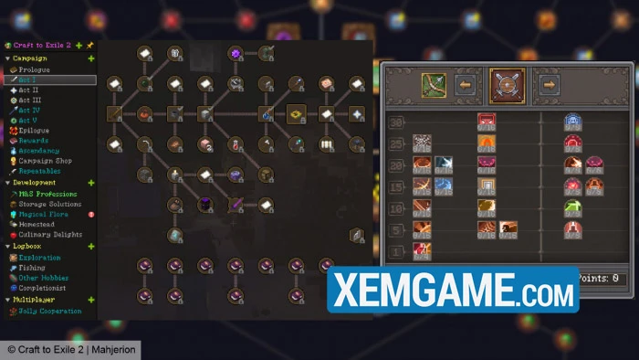 Minecraft biến thành game ARPG kiểu Path of Exile nhờ một mod cực cuốn