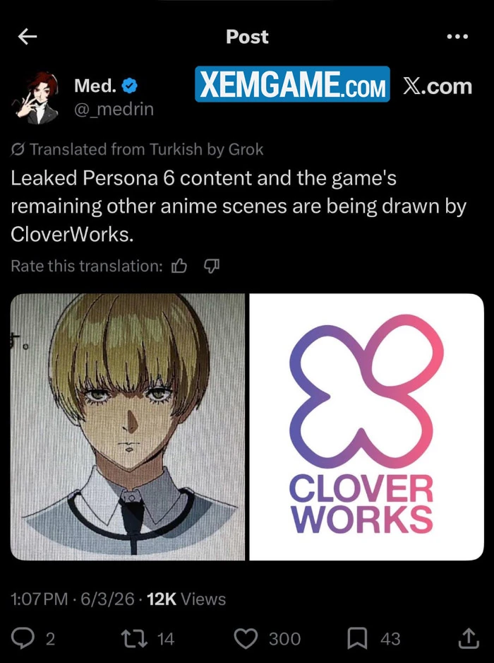 Persona 6 lộ logo và studio đảm nhiệm phần anime, sắp công bố? Persona 6 lộ logo và studio đảm nhiệm phần anime, sắp công bố?