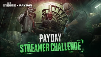 PUBG khai mở hợp tác cùng Payday, có chế độ thú vị mới