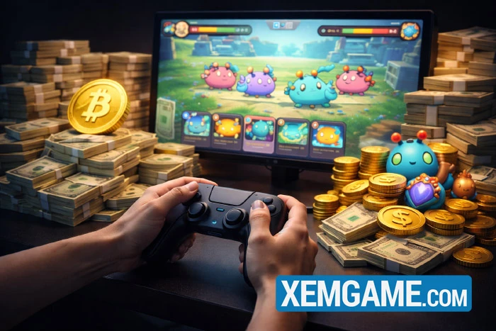 Sự thay đổi của mô hình Chơi game kiếm tiền trong thị trường crypto