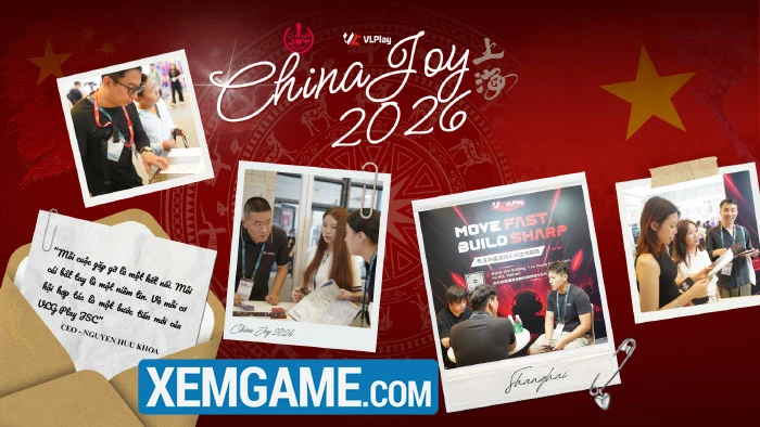 VLG Play tham dự ChinaJoy BTOB 2026, mở rộng hợp tác quốc tế và khẳng định vị thế doanh nghiệp game Việt