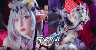 Le Josette hóa thân thành Castorice trong bộ ảnh cosplay mới nhất