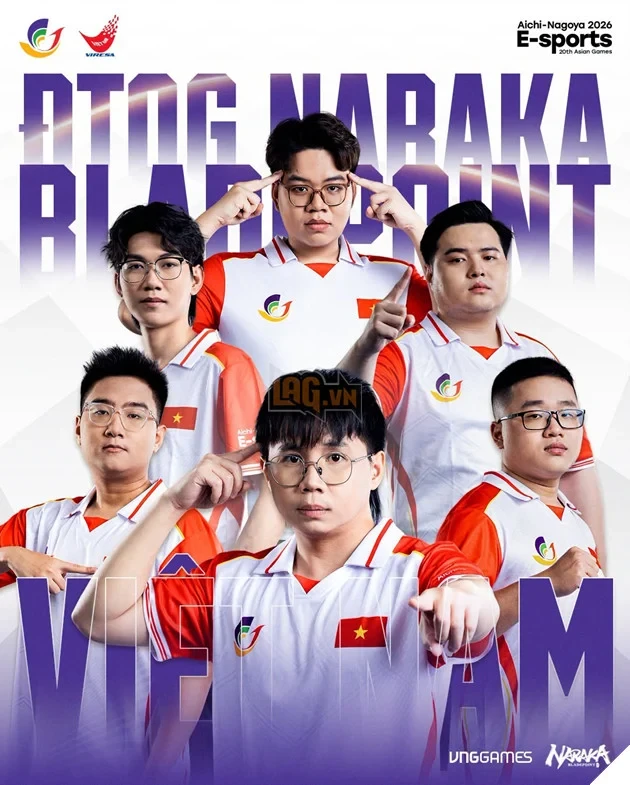 ASIAD 20: Đội Tuyển Quốc Gia Việt Nam Bộ Môn NARAKA Bladepoint Đã Sẵn Sàng Tranh Huy Chương