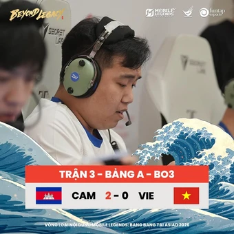 ASIAD 2026: Vòng Loại Khu Vực MLBB Ngày 2 - Thách Thức Lớn Mang Tên Campuchia