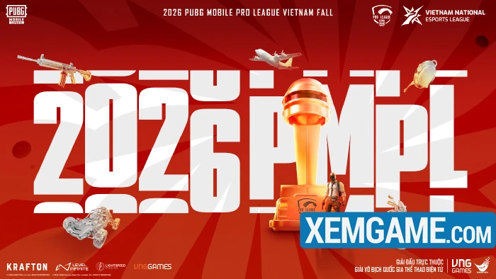 Chi tiết giải đấu PMPL VN Fall - vô địch quốc gia bộ môn PUBG Mobile