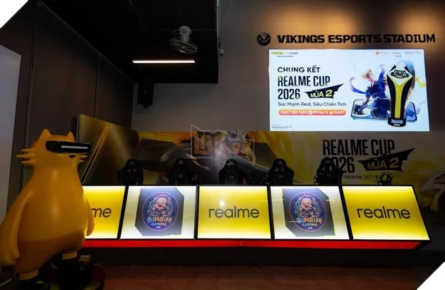 Chung kết realme Cup 2026 bùng nổ tại TP.HCM, hàng trăm sinh viên cháy hết mình cùng Liên Quân Mobile