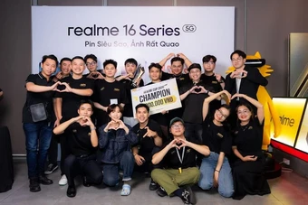 Chung kết realme Cup 2026 bùng nổ tại TP.HCM, hàng trăm sinh viên cháy hết mình cùng Liên Quân Mobile