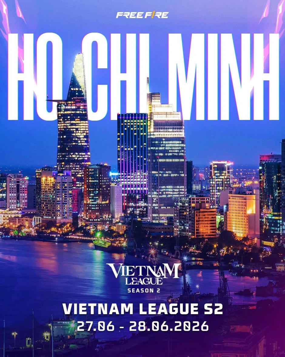 Chung kết Vietnam League Season 2: Ngày hội Free Fire bùng nổ sắp tới, bạn đã sẵn sàng chưa?