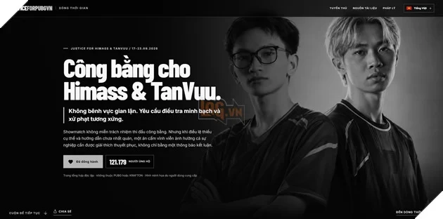 Cộng Đồng PUBG: Battlegrounds Việt Nam Đồng Hành Cùng Himass Và TanVuu