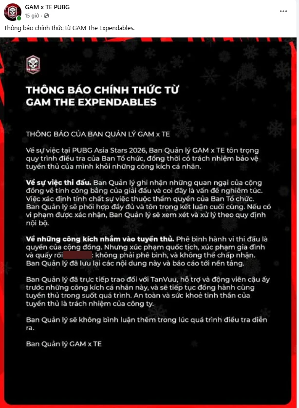 Cộng đồng PUBG Việt thả "bão phẫn nộ" vì cách xử lý drama liên quan nữ streamer của Gen.G