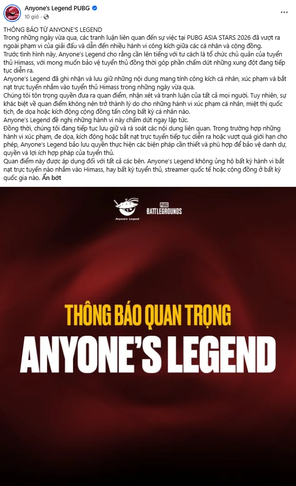 Cộng đồng PUBG Việt thả "bão phẫn nộ" vì cách xử lý drama liên quan nữ streamer của Gen.G