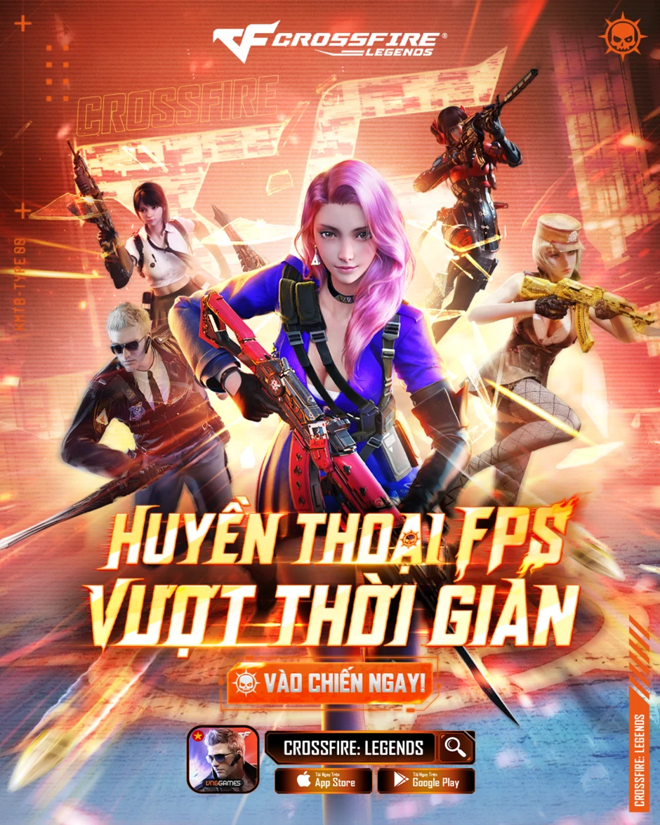 CrossFire: Legends 2.0 chính thức "khai hỏa" với chế độ Zombie Tối Thượng, xuất hiện nữ Idol khiến anh em "mất ngủ"
