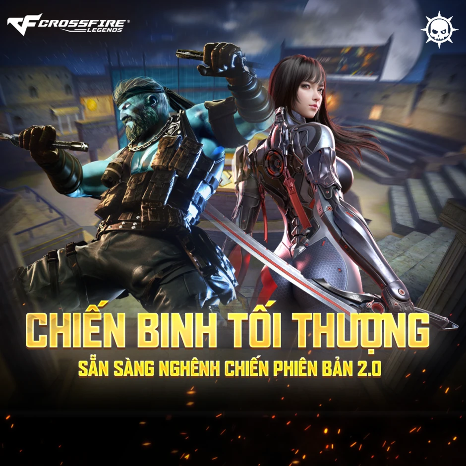 CrossFire: Legends 2.0 chính thức "khai hỏa" với chế độ Zombie Tối Thượng, xuất hiện nữ Idol khiến anh em "mất ngủ"