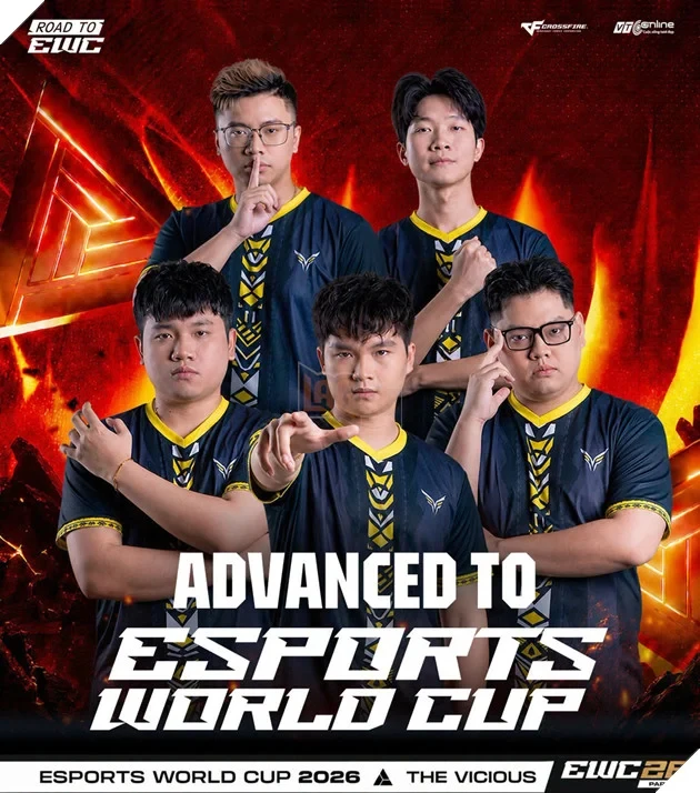 Team Falcons săn vàng tại Esports World Cup 2026 Team Falcons đại diện Crossfire Việt Nam tại EWC 2026