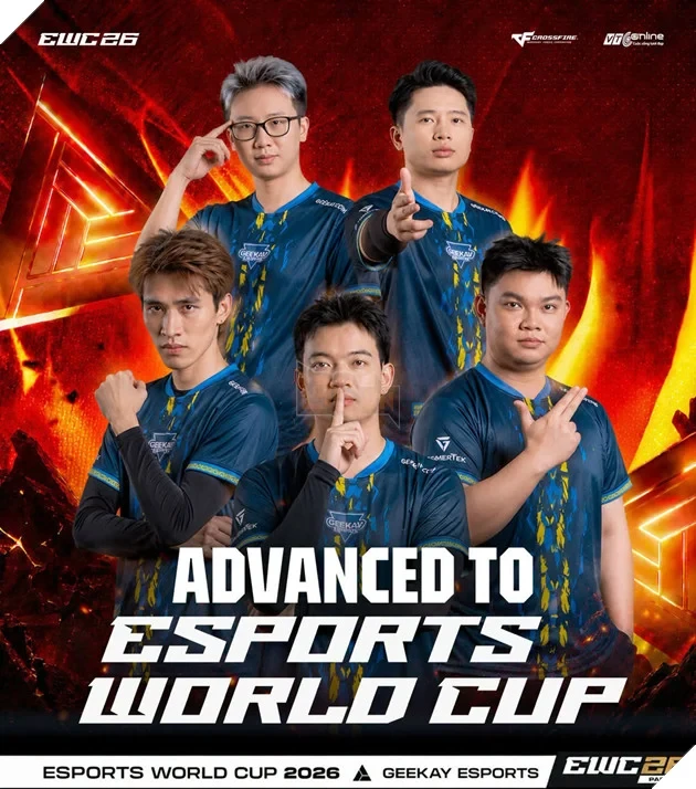The Vicious tại EWC 2026 Crossfire The Vicious tranh tài tại Esports World Cup 2026