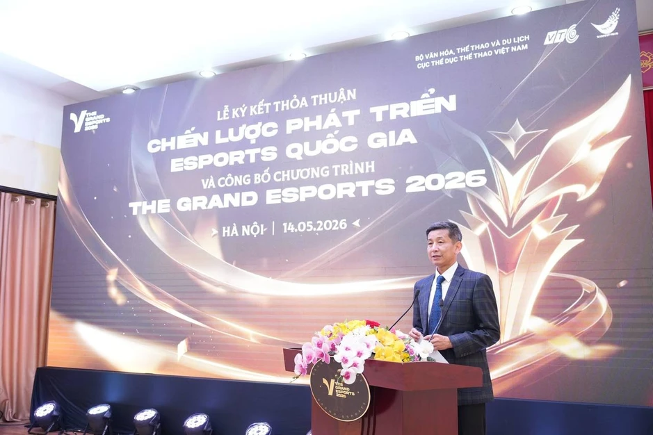 Cục Thể dục thể thao Việt Nam đồng hành cùng The Grand Esports, phát triển Thể thao điện tử chuyên nghiệp Cục Thể dục thể thao Việt Nam đồng hành cùng The Grand Esports, phát triển Thể thao điện tử chuyên nghiệp