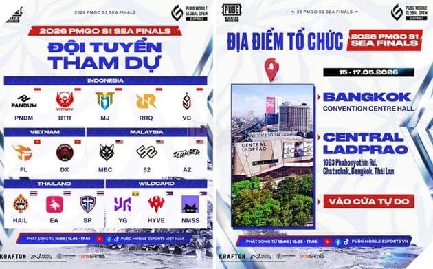 D’XAVIER VÀ TEAM FLASH ĐẠI DIỆN ESPORTS VIỆT NAM TRANH TÀI Ở 2026 PMGO SEA FINALS SEASON 1