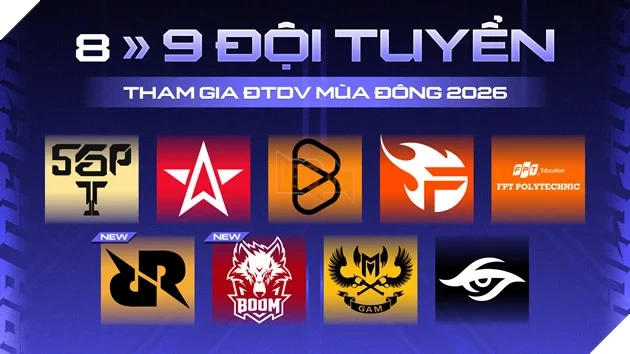 Đấu Trường Danh Vọng Mùa Đông 2026 Chính Thức Khởi Tranh Từ 29/08: Mở Ra “Kỷ Nguyên Danh Vọng – Era Of G10ry”