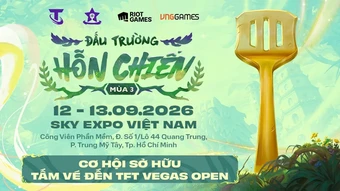 Đấu Trường Hỗn Chiến Mùa 3 Chính Thức Khởi Tranh Tháng 9 - Cơ Hội Dự TFT Vegas Open 2026