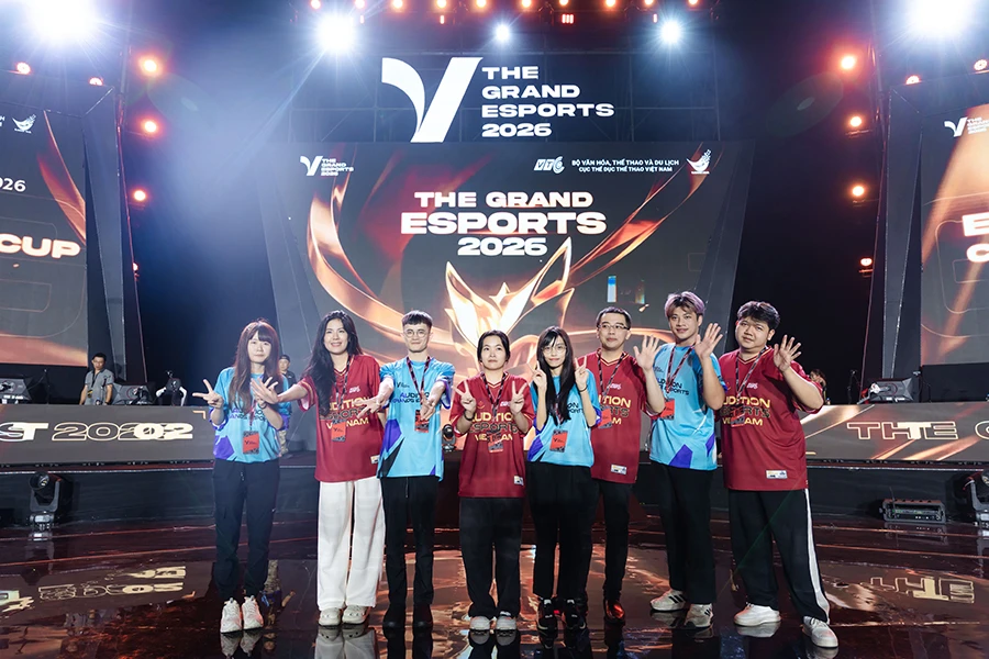 Đêm Gala The Grand Esports 2026 thắp sáng lễ hội văn hóa số, mở rộng giá trị vượt ngoài Esports
