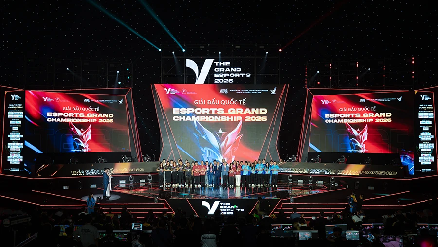 Đêm Gala The Grand Esports 2026 thắp sáng lễ hội văn hóa số, mở rộng giá trị vượt ngoài Esports