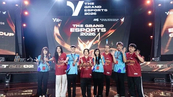 Đêm Gala The Grand Esports 2026 thắp sáng lễ hội văn hóa số, mở rộng giá trị vượt ngoài Esports