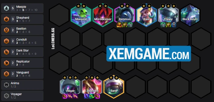 ĐTCL 17.2b: Hướng dẫn đội hình Veigar Du Mục reroll thuần ĐTCL 17.2b: Hướng dẫn đội hình Veigar Du Mục reroll thuần