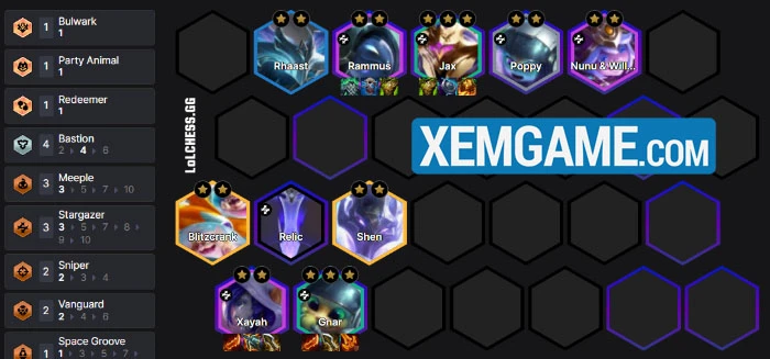 ĐTCL 17.2b: Thử nghiệm bài đấu Gnar reroll phù hợp phiên bản mới