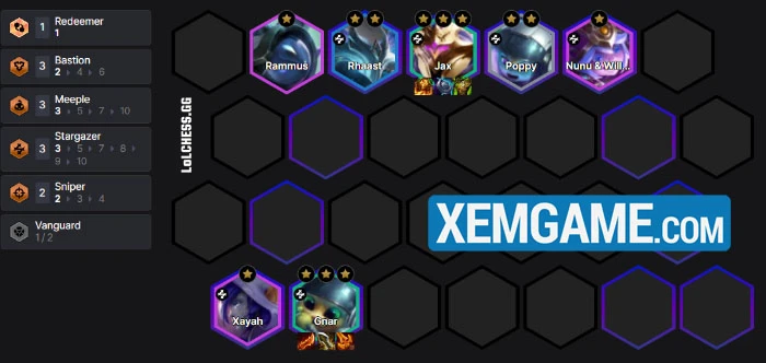 ĐTCL 17.2b: Thử nghiệm bài đấu Gnar reroll phù hợp phiên bản mới