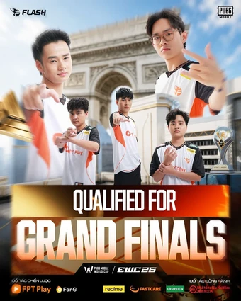 Duy Trì Phong Độ Ấn Tượng, Team Flash PUBG Mobile Hiên Ngang Giành Vé Vào Thẳng Grand Finals Tại EWC 2026
