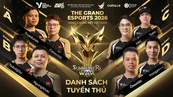 Esports Grand Championship 2026: Việt Nam Trở Thành Điểm Hẹn Của Những Cường Quốc Esports Châu Á