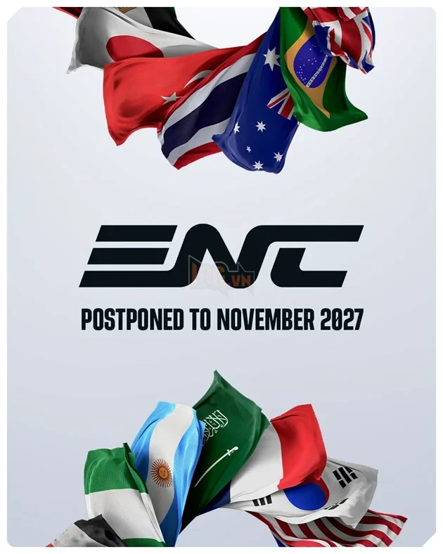 Esports Nations Cup 2026 Chính Thức Công Bố Dời Sang Cuối Năm 2027 Esports Nations Cup 2026 Chính Thức Công Bố Dời Sang Cuối Năm 2027