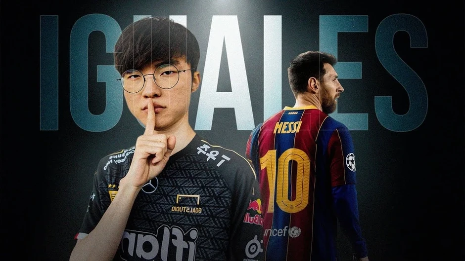 Faker nhận mình là fan của Messi