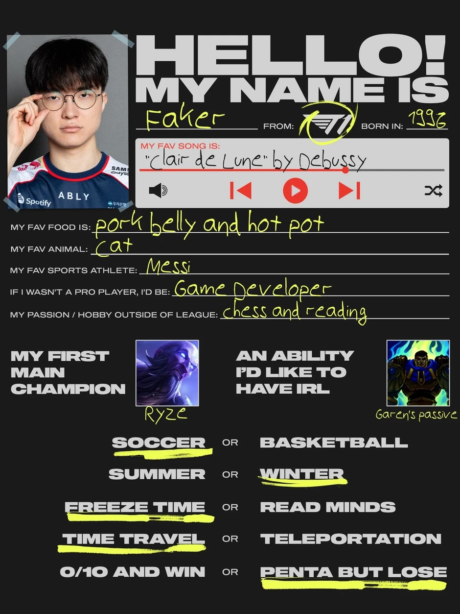 Faker nhận mình là fan của Messi