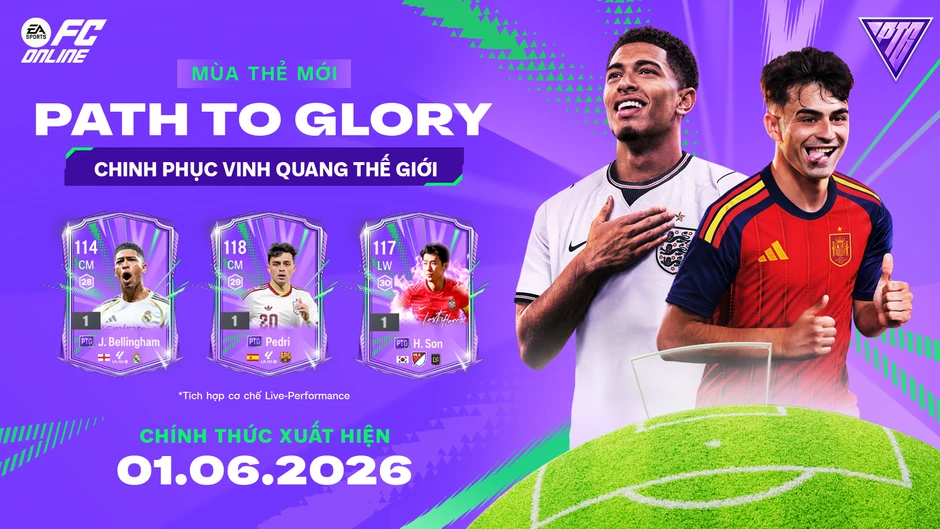 FC Online tung mùa thẻ mới cho World Cup 2026 FC Online tung mùa thẻ mới cho World Cup 2026