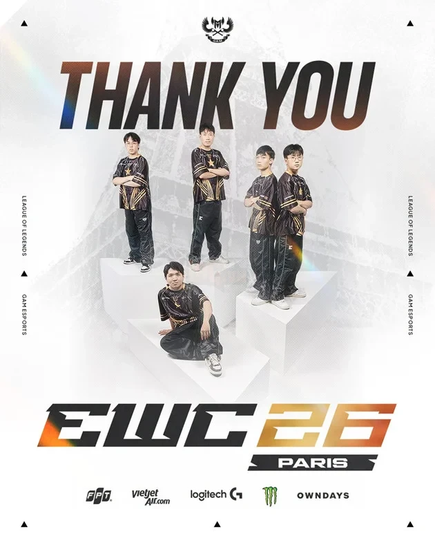 GAM Esports Khép Lại EWC 2026: Từ Những Trận Đấu Lớn Đến Những Tham Vọng Lớn Hơn