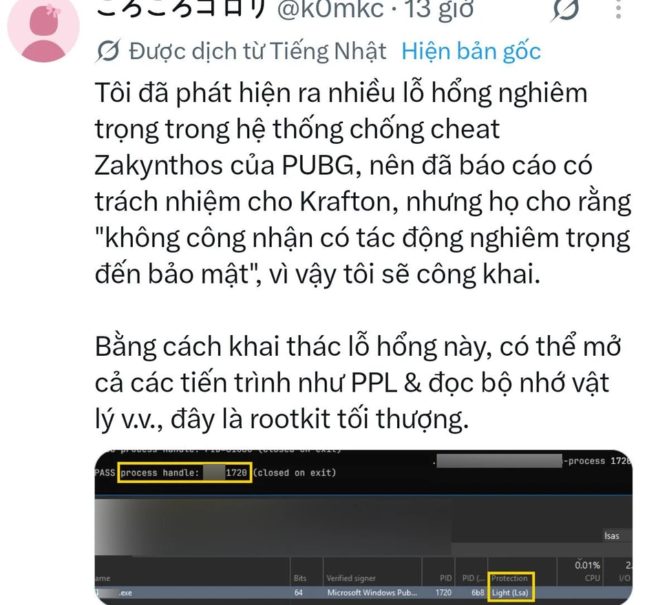 Game thủ PUBG Nhật Bản cũng không chịu nổi cách cư xử của Krafton tại thị trường này