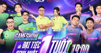 Gameshow sinh nhật 1 tuổi FC Mobile, quy tụ dàn creator khủng và bữa tiệc giải trí đặc biệt
