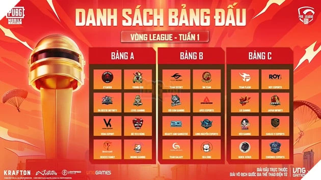 Giải Vô Địch Quốc Gia Thể Thao Điện Tử - Bộ Môn PUBG Mobile Khởi Tranh Giai Đoạn Mùa Xuân Từ 01.04