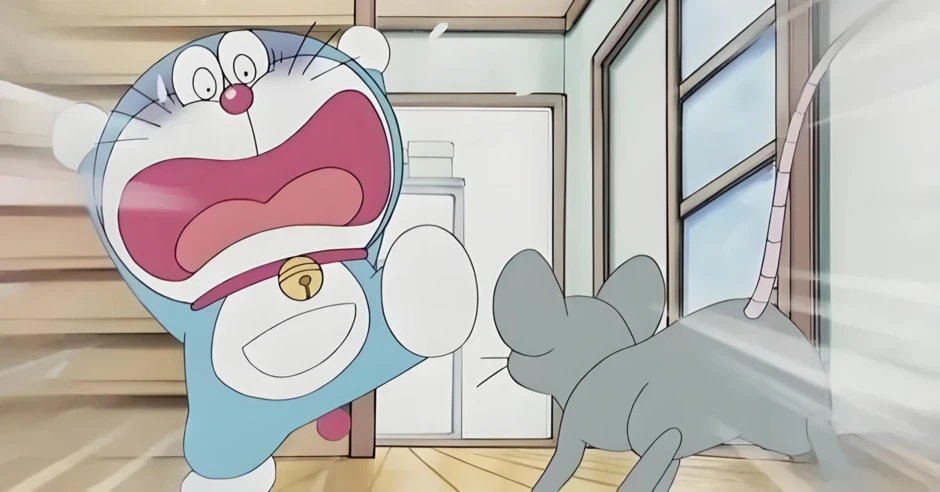 Hé lộ lý do Doraemon luôn dùng "hàng nhẹ" đối phó phản diện nhưng với chuột thì ngược lại hoàn toàn
