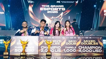 Indonesia áp đảo tuyệt đối ở nội dung Audition Grand Esports 2026