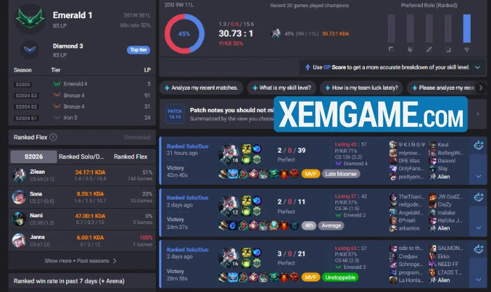 Kỳ lạ game thủ LMHT sở hữu KDA “trong mơ” nhưng vẫn mắc kẹt ở Lục Bảo sau 750 trận
