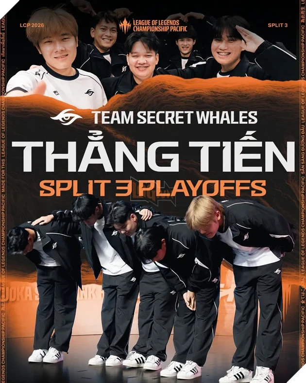 LCP 2026 Giai Đoạn 3: Team Secret Whales Chính Thức Giành Vé Đến CKTG 2026