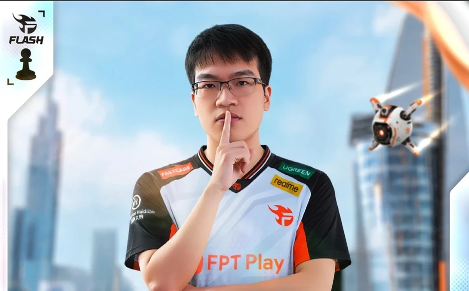 Lê Quang Liêm gia nhập Team Flash