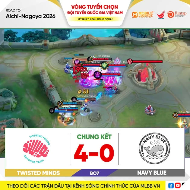 MLBB: Saigon Phantom Vượt Qua The Vicious, Đại Diện Esports Việt Nam Đến ASIAD 2026